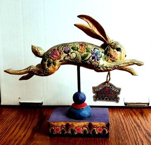 Jim Shore Heartwood Creek Rabbit Figurine